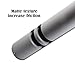 10kg Strength Training Tube Fitness Yoga Column Rubber Bar Yoga Strength Training Cylinder Yoga Column for Home Gym Weighted Exercise(Gray)