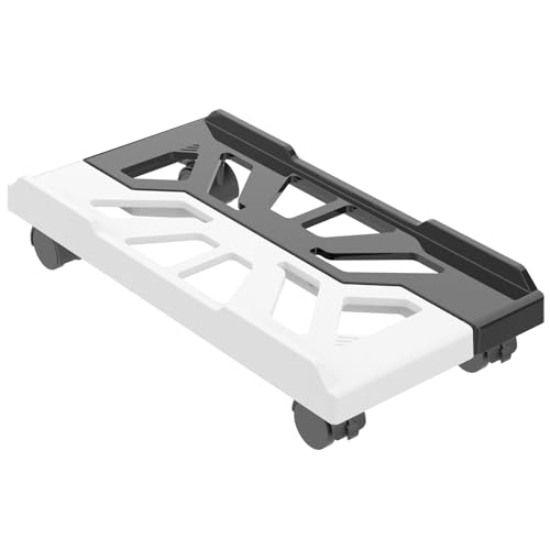 Soporte de computadora ajustable con ruedas, soporte móvil para gabinete de PC, para escritorio en casa y oficina, aumento de altura para CPU miniatura 1