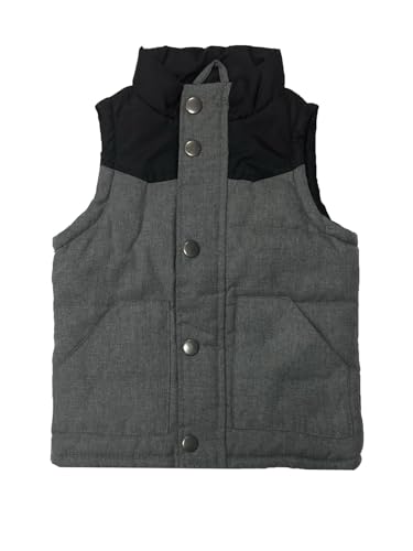 Bienzoe Boys Sleeveless Lightweight Packable Quilted Puffer Vest