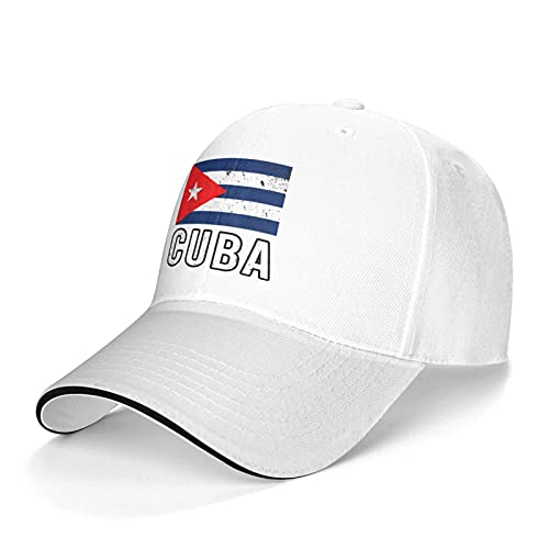 934 Herren Damen Baseball Kappen Kuba Kubanische Flagge Baseballkappe Vintage Angeln Hüte Verstellbar Visier Hut Für Laufen Reisen Angeln 934 Herren Damen Baseball Kappen Kuba Kubanische Flagge Baseballkappe Vintage Angeln Hüte Verstellbar Visier Hut Für Laufen Reisen Angeln