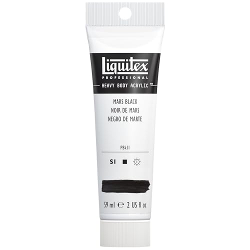 Image of Liquitex Professional Heavy Body Acrylic Paint 2-oz tube, Mars Black
