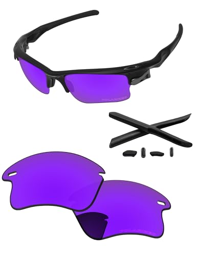 Image of Replacement Lenses & Rubber Kits for Oakley Fast Jacket XL OO9156 71mm - Precision Fit, UV Block, Impact Resistant
