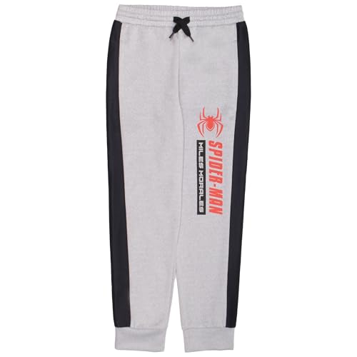 Marvel Spider-Man Across the Spiderverse Hoodie and Joggers 2-Pack, Boys Spiderman Hooded Sweatshirt Active Sweatpants Bundle3