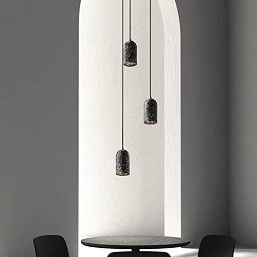 Suspension LED style industriel avec abat-jour en ciment pour déco rétro - 3