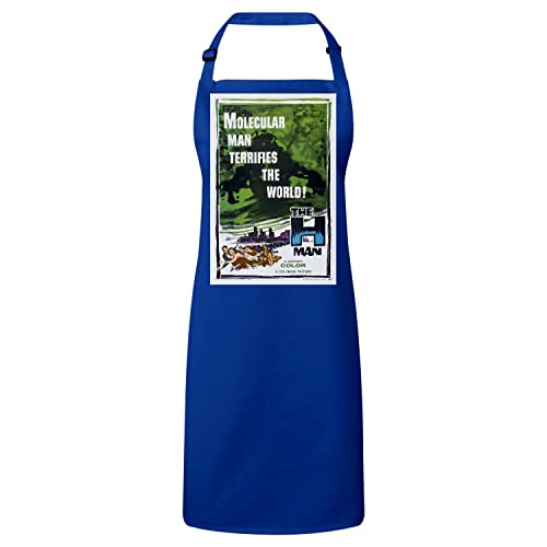 Tablier Cuisine Premium Bleu The H Man le cadeau rétro idéal pour cinéphile