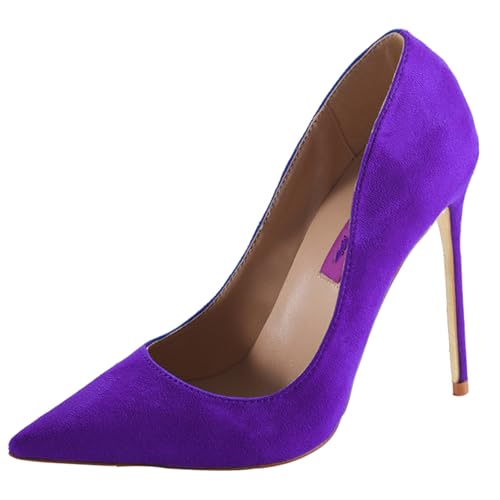 Hanfike Womens Sexy High Heel Pumps Slip on Formal Party Wedding Evening Shoes