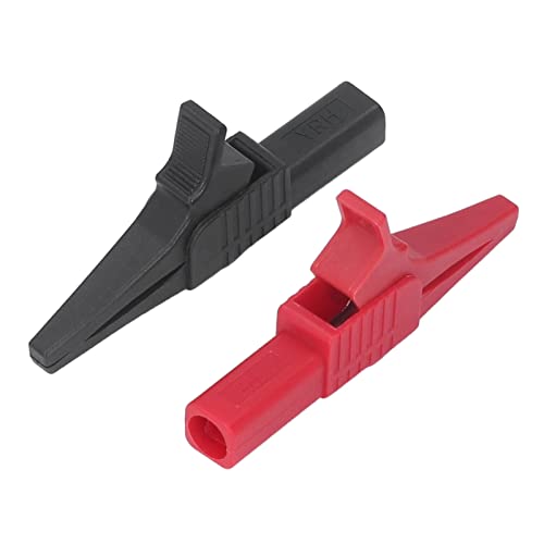 Image of Multimeter Test Leads Kit, Brass PVC PA Clip Test Clip Probe Banana Plug Testing Cable