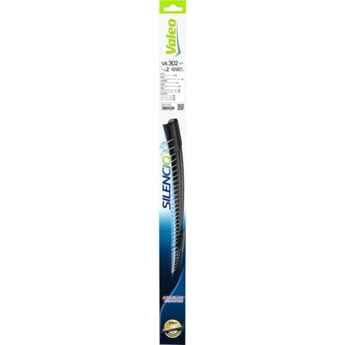 VALEO Silencio Original Aquablade Wiper - VA311 - Kit of Best-in-Class Cleaning and Wiping Performance Wiper Blades 600mm/500mm - Front - Set of 2 Wiper Blades - 572311