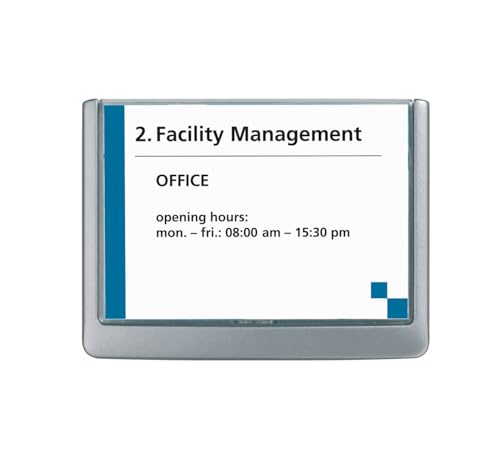 Durable Türschild Click Sign, 149 x 105,5 mm, zum Ankleben oder...