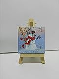 arte originario de venezuela  Mini lienzo obra de arte original pintado a mano
