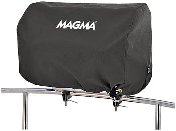 Boating Accessories New Rectangular Grill Covers Magma A101290jb Catalina Grill Cover Jet Black