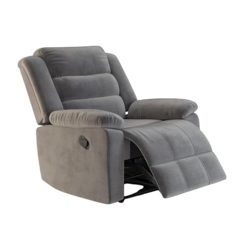 Image of Amey Kiara Recliner Sofa 1 Seater 1R Manual Grey