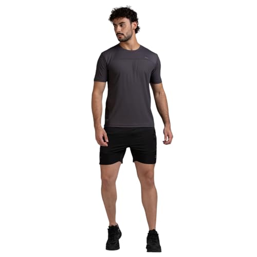 Image of Black Panther Mens Polyester Acti Fit Half Sleeve T-Shirt