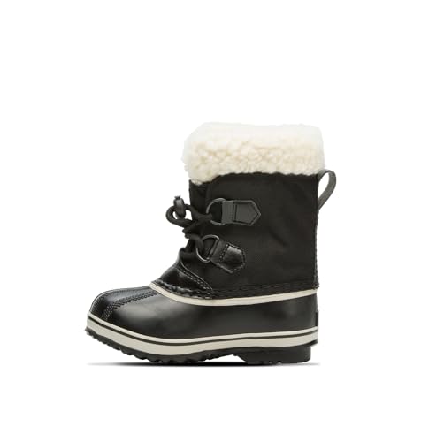 Sorel Unisex Kinder Yoot Pac Nylon Wp Wasserdichte Schneestiefel, Black Youth Collection 2024, 32 EU