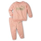 PUMA Baby Jogginganzug Minicats ESS Crew Jogger 588176 Apricot Blush 92