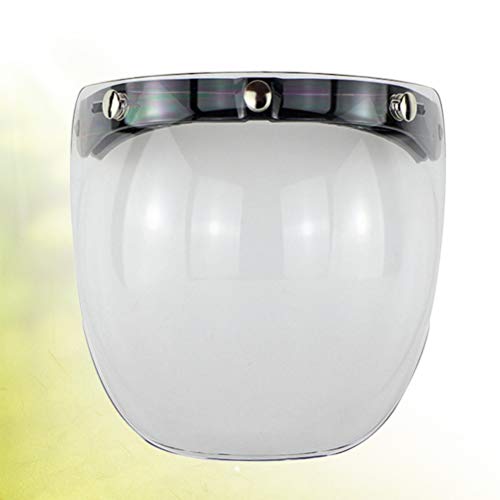 CLISPEED Capacetes Viseira Moto Viseira Viseira de Futebol Capacetes de Substituição Viseira para Di