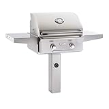 AOG American Outdoor Grill 24NGT-00SP T-Series 24 inch Natural Gas Grill On in-Ground Post