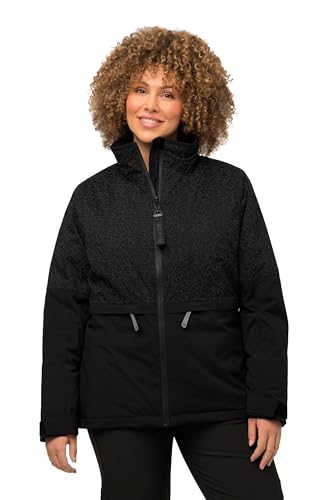 Coupe-vent imperméable femme veste de performance réfléchissante noire