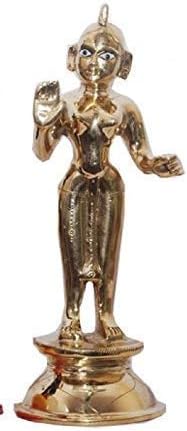 Maa Padma Farms Single Radha Rani Idol/Asta Dhatu (8 Metals) Made Radha Rani/Kishori Idol/Brass Kishori ji Murti - Vrindavan (80 cm)
