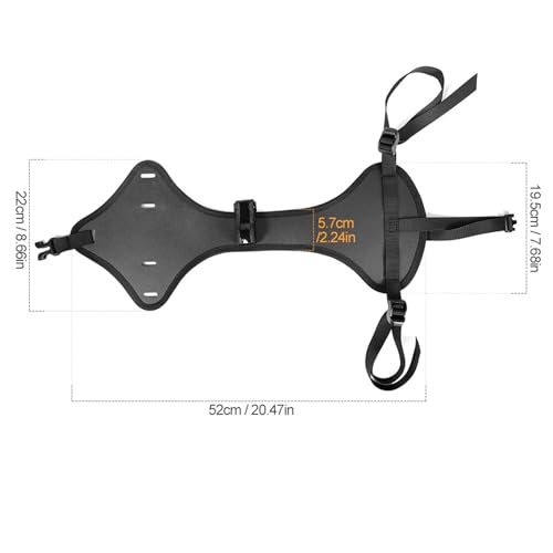 Soporte de sillín de bicicleta ajustable de 12 pulgadas 2