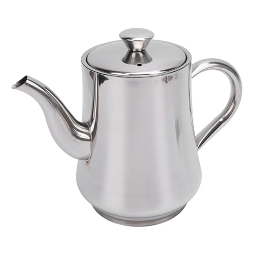 Zerodis Recipiente de Aceite, Recipiente de Grasa de Tocino de Acero Inoxidable con Colador y Tapa a Prueba de Polvo para Cocina, Olla de Almacenamiento de Aceite, Caseras (48OZ)