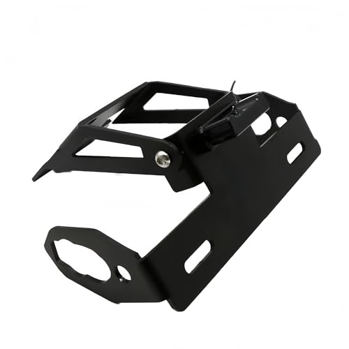Support de plaque d'immatriculation moto Ninja 650 fini l'arrière encombrant avec cet éliminateur