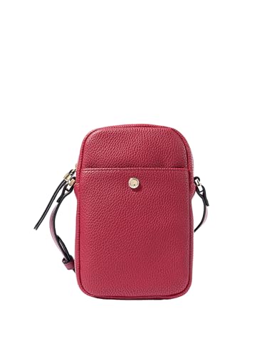 Sac à bandoulière Paris femme rouge élégant grand format voyage sangle chic