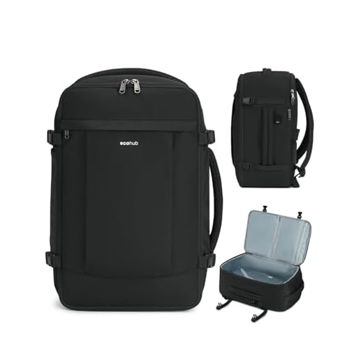 ECOHUB 30L Travel Backpack with USB Port