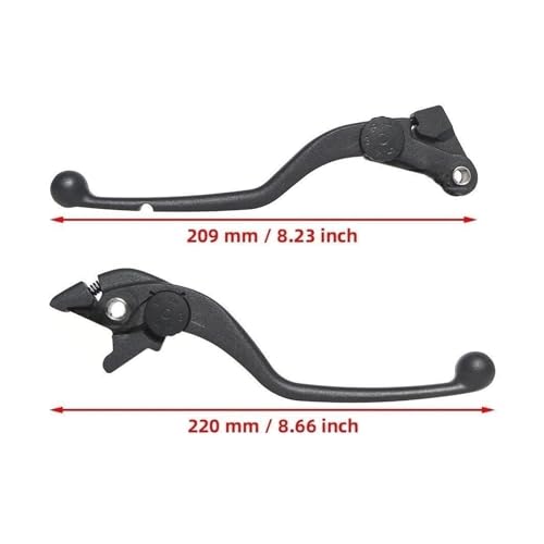 Manetas de freno delantero y embrague para motocicleta trail BMW F750GS y F850GS ADV 4