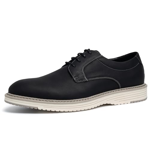 Image of CGRRBW Mens Dress Shoes Casual Oxford Shoes Dress Sneakers Fashion Comfortable Work Business Office Shoes