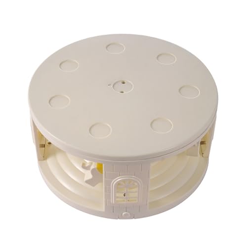 Pilipane Ciósel automático Cake Machine Rotating Sushi Función Música de plástico 21.5 x 10.5 cm para la recepción de bodas de fiesta de cumpleaños