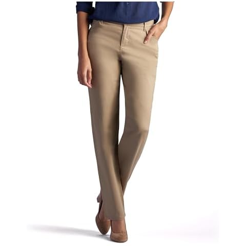 Lee Women's Relaxed Fit Straight Leg Pant Cover