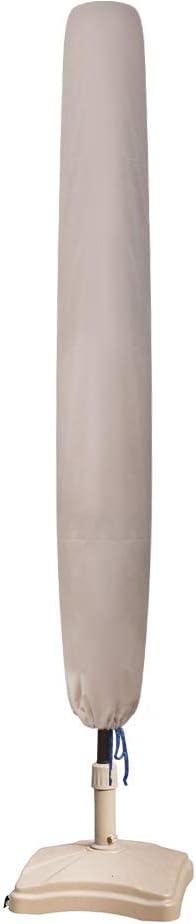 USA Patio Outdoor Market Patio Umbrella Cover for 9 Ft Umbrella, Water Resistant (Beige)