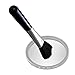 Mollensiuer 1 Piece Plastic Black Round Handle Anti Static Brushes Computer Keyboard Laptop Electronics Camera Small Cleaning Brush Duster Clean Brush Small Portable Handle Anti Static Brushes