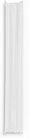 Veda Porta Rolinho em Couro Sintético – Isolamento Térmico, Acústico, Protege Contra Insetos e Luz – Branco 70cm - Comfort Door