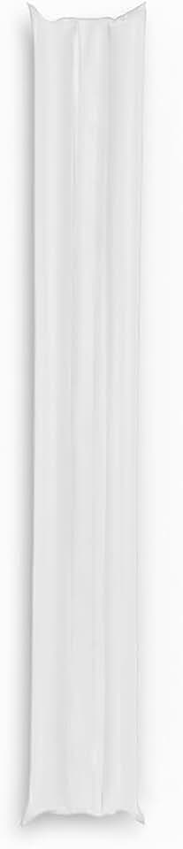 Veda Porta Rolinho em Couro Sintético – Isolamento Térmico, Acústico, Protege Contra Insetos e Luz – Branco 70cm - Comfort Door