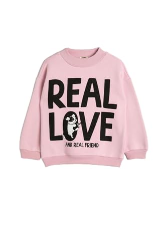 Maillot de survêtement fille Koton anti-froid avec motif imprimé tendance