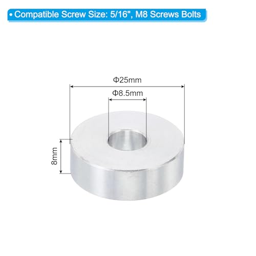PATIKIL M8 Aluminum Spacers - Image 2