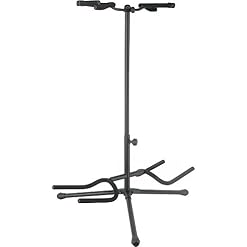 RockStand RS20843B Autoflip Guitar Stand – for 2 Instruments - Les Beatles, Paul McCartney, John Lennon, RIngo Starr, George Harrison
