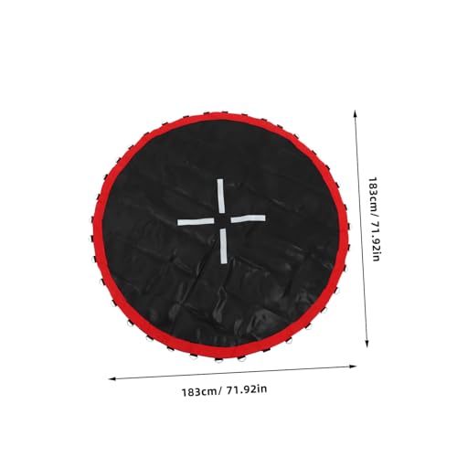 Tapis de remplacement pour trampoline rond extérieur de haute élasticité