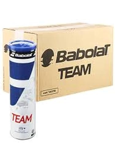 Babolat Team X4 - Caja de 18 tubos de pelotas de tenis