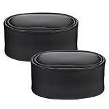 Supvox 2 Stück Automatisches Uhrenbeweger Ersatzkissen aus Pu Leder Weiches Armbandkissen für Mechanische Uhren Schwarzes Uhrenbeweger Zubehör für Uhrenaufbewahrung