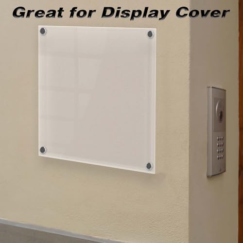 Image of 5 Pcs Polycarbonate Sheets, 12x12x0.02inch Clear Plastic Sheet Shatter Resistant Cuttable Polycarbonate Panels Hard Plastic Sheets for DIY Crafts Picture Poster Frames Invitations Displays