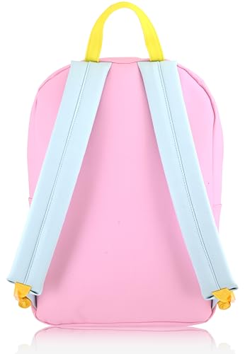 Image of Sanrio Hello Kitty Backpack for Girls, Boys, Women, Men, Adults, Unisex | Cute PU Leather Large Hello Kitty, Kuromi and My Melody Travel Backpack Purse Shoulder Purse Travel Backpack