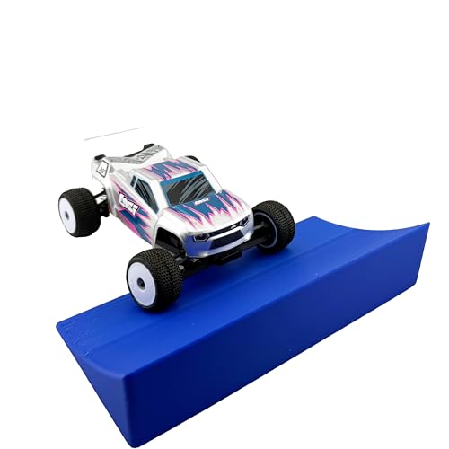 Jeff Did It - Micro RC Buggy/Truck Kicker Ramp - Compatible with Team Losi Micro Series, RC28’s and RC’s - Made in the USA (Blue)