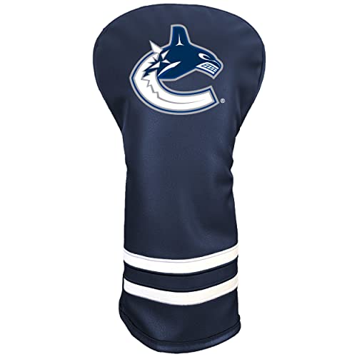 Team Golf NHL Vintage Driver Golf Club Headcover (Printed), Form Fitting Design, Retro Design with Fleece Lining for Extra Club Protection