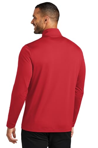 Port Authority Men's Dry Zone UV Micro-Mesh Quarter-Zip Pullover3
