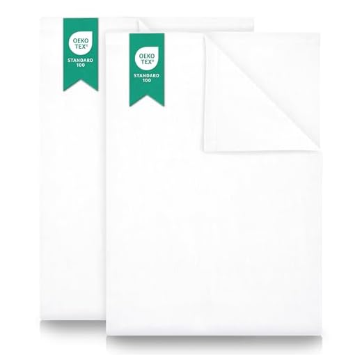 Bettlaken ohne Gummizug kochfeste Baumwolle 100 x 200 cm - weißes Betttuch ohne Gummi Baumwollstoff Laken zum zudecken Hotel 125 g/m² 9 2er Pack Betttuch/Bettlaken/Haustuch 250x150 cm weiß von Green Mark Textilien 100% gewebte Baumwolle