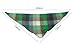 Wander Agio Women Fashion Shawl Warm Long Winter Wrap Scarves Cashmere Soft Feel Plaid Triangle Green 16