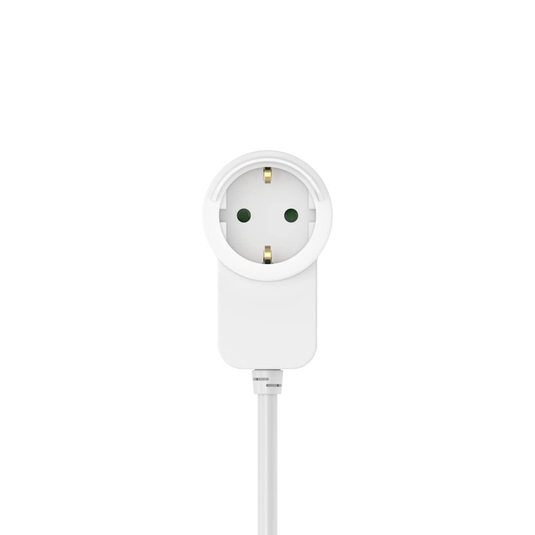 Hama | Regleta de 3 enchufes con Interruptor y Toma Adicional en el Enchufe, 1,4 m, Color Blanco